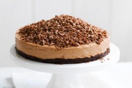 easy toblerone cheesecake