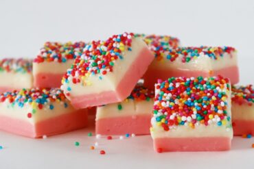 fairy bread fudge