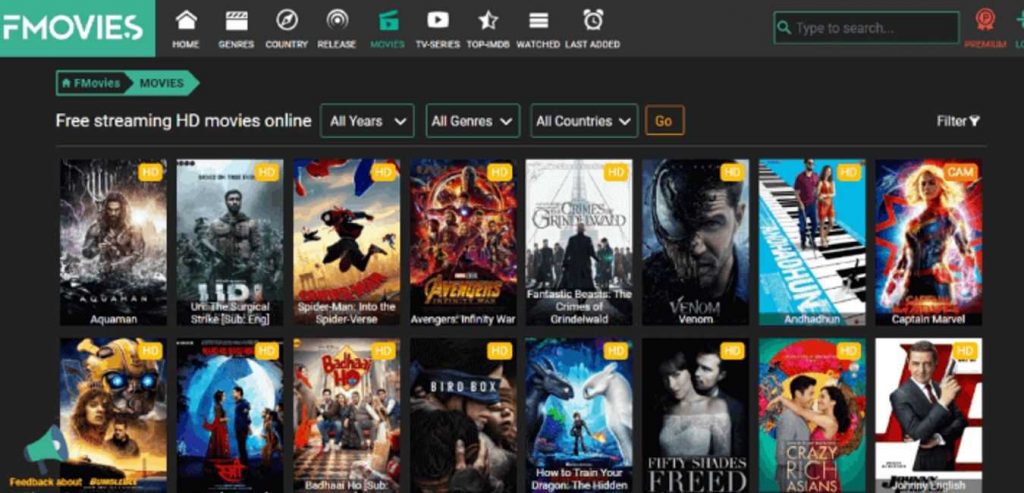 free online movie sites