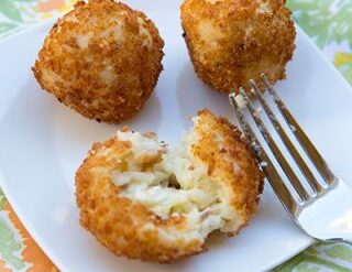 fried blue cheese balls