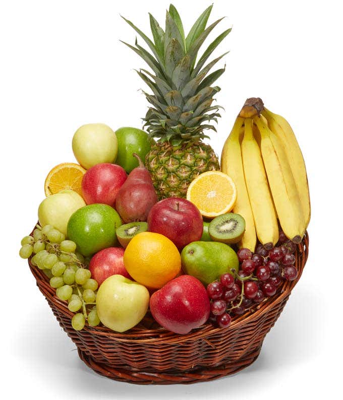 fruit and baskets