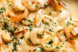 garlic prawns