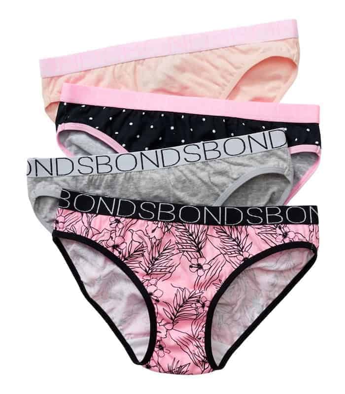 girls bonds undies