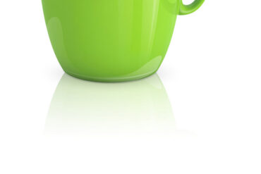 green cup