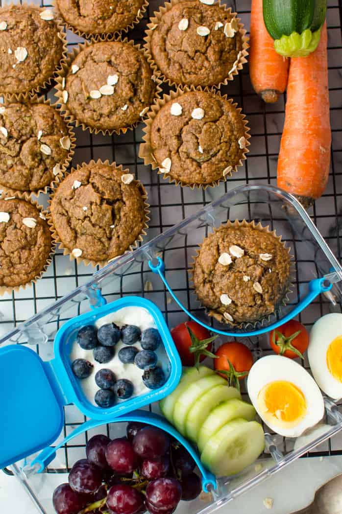 healthy lunchbox baking