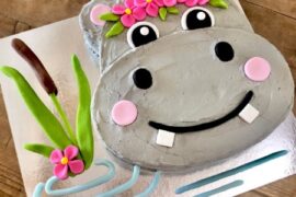 hippo cake