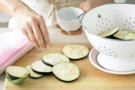 how prepare eggplant