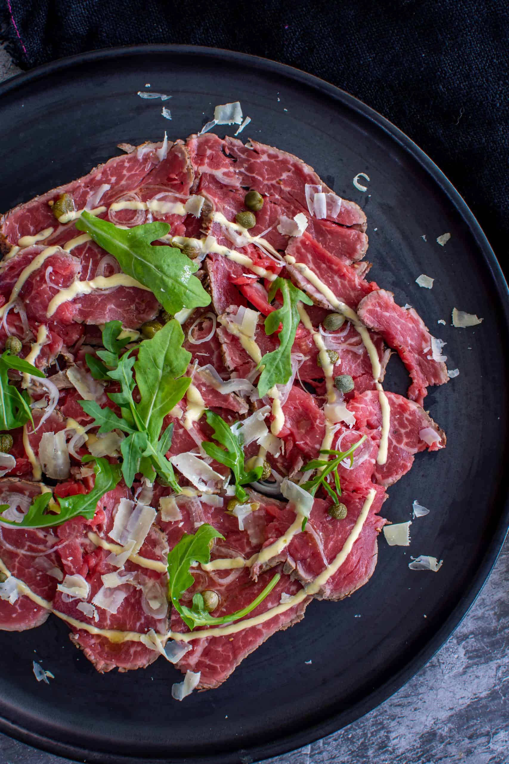 how to make beef carpaccio