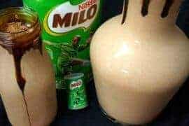 how to make milo milkshake