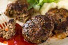 how to make rissoles without breadcrumbs