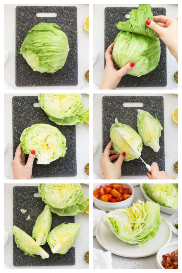 how to prepare iceberg lettuce