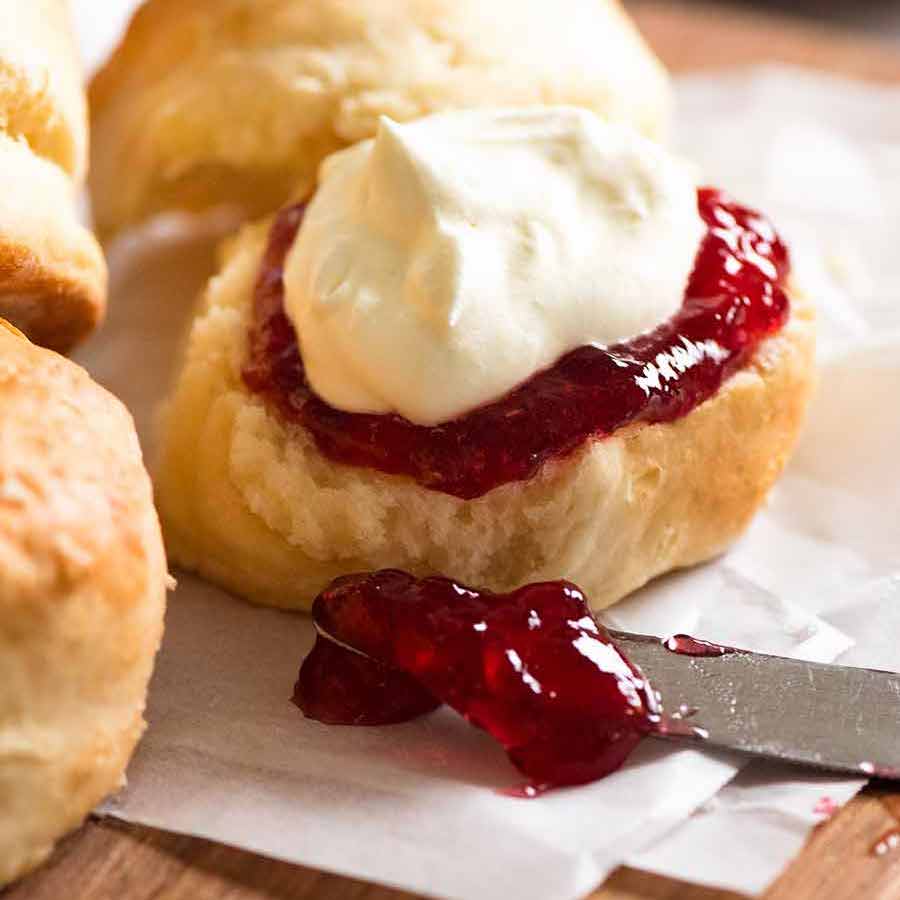 jam and cream scones recipe