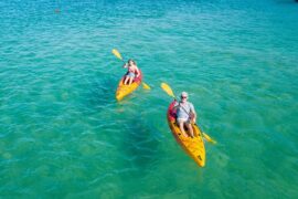 kayaking bribie island