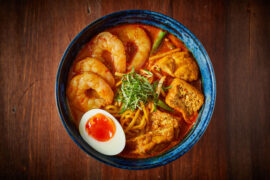 king prawn laksa