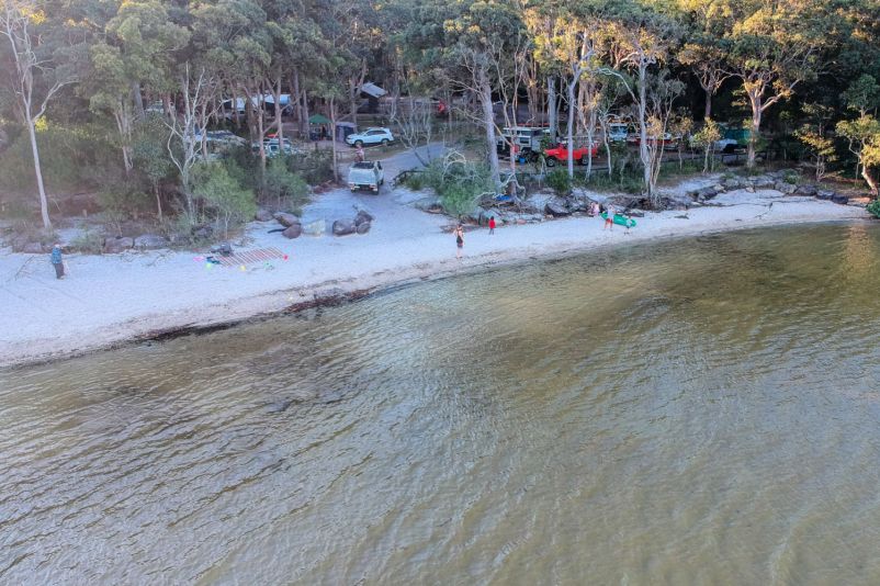 lake cootharaba elanda point camping