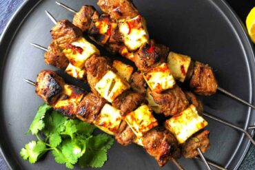 lamb haloumi kebabs