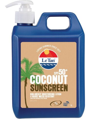 le tan sunscreen review