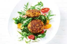 lentil sweet potato patties