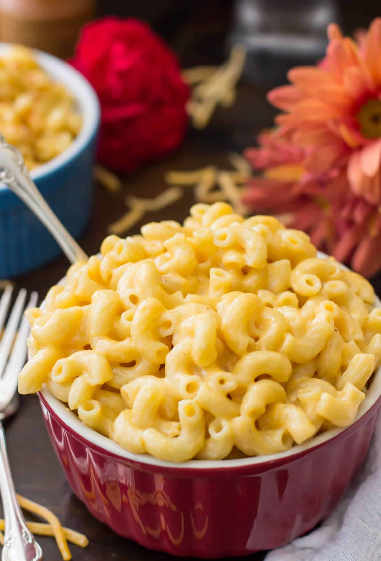 macaroni cheese with corn flour