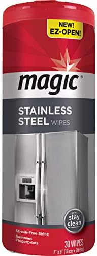 magic stainless steel cleaner wipes