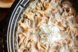 mccormick beef stroganoff slow cooker