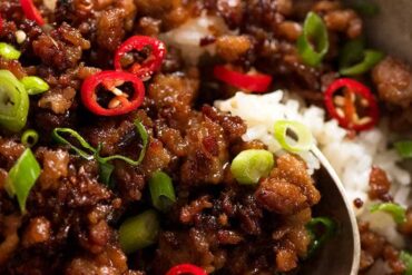 mince pork recipes