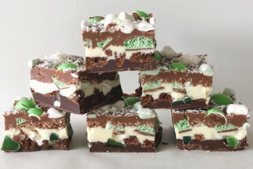 mint chocolate rocky road