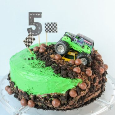 monster truck birthday cake ideas