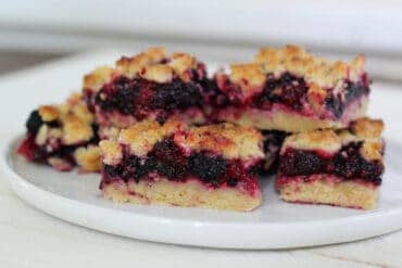 mulberry crumble