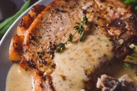 mustard and cider sauce