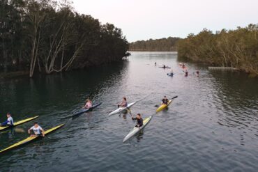 narrabeen lakes kayaking