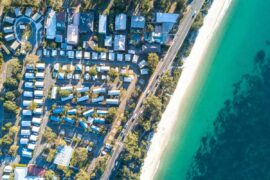 nelsons bay caravan park