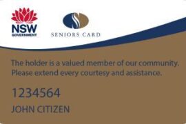 new south wales seniors card