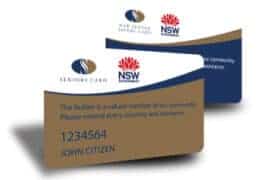 nsw seniors card