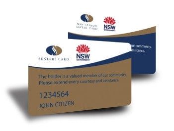 nsw seniors card