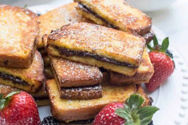 nutella stuffed french toast sticks