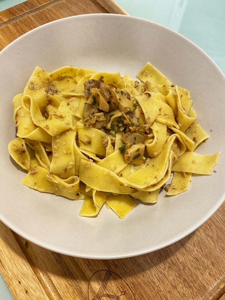 pappardelle ai funghi