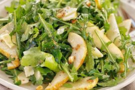 pear parmesan salad