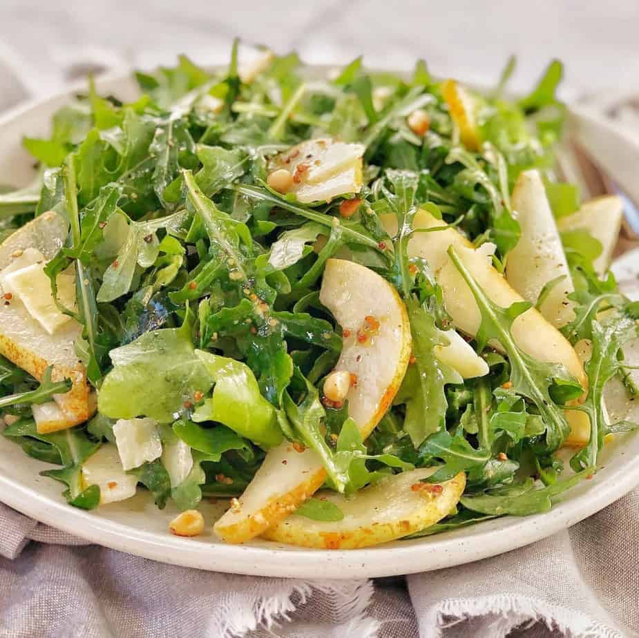 pear parmesan salad