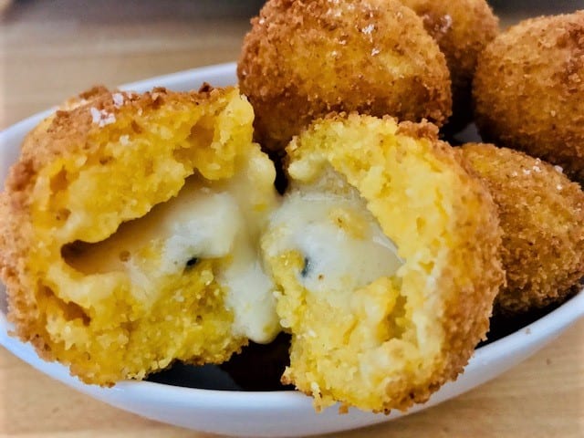 polenta balls