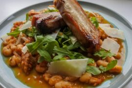 pork belly cassoulet