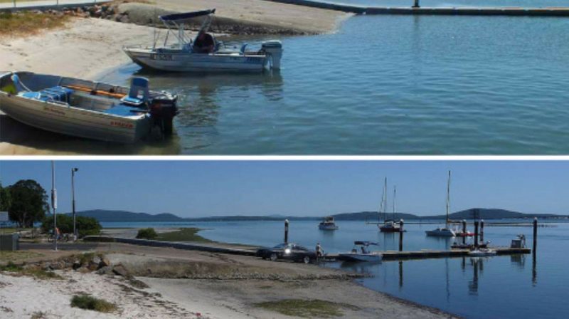 port stephens boat ramps