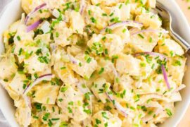 potato salad with dijon mustard mayonnaise