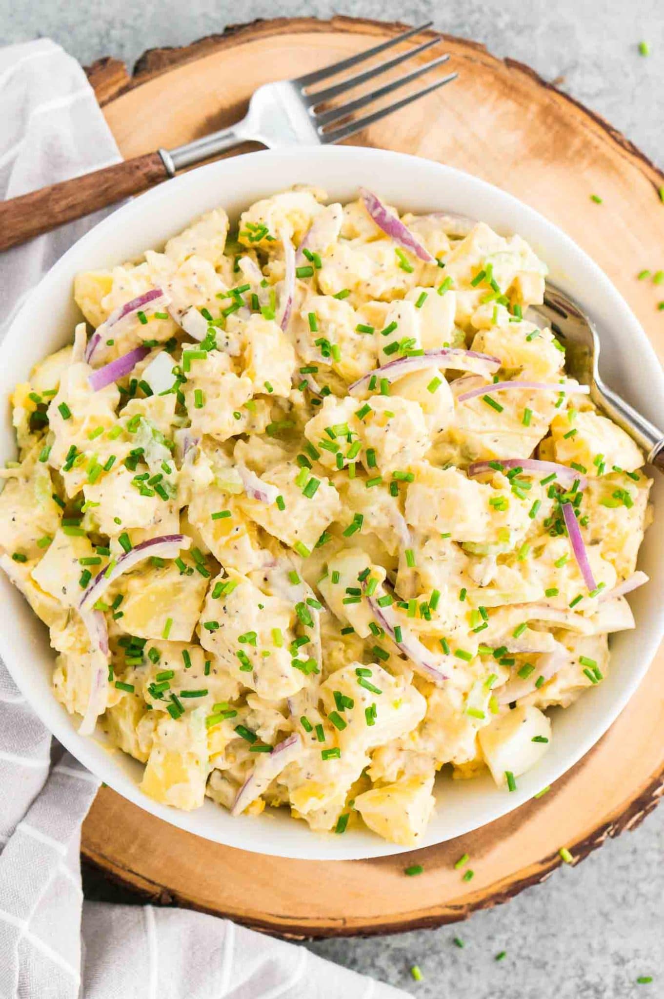 potato salad with dijon mustard mayonnaise