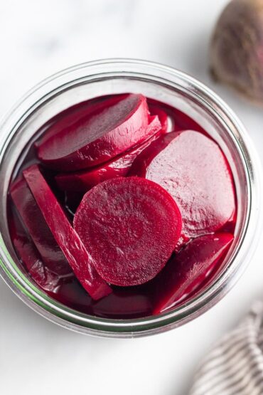 preserving beetroot in jars