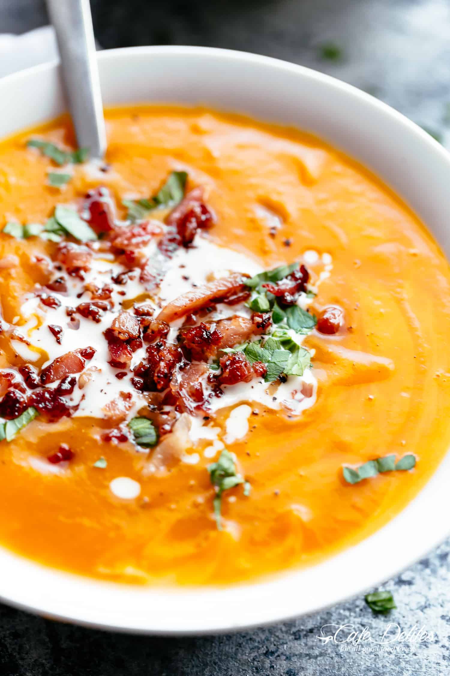 pumpkin and bacon soup slow cooker