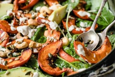 pumpkin and cashew salad