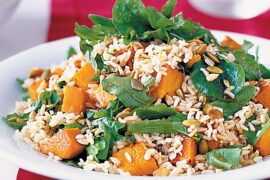 pumpkin rice salad