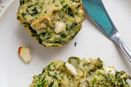 recipe for spinach and feta muffins