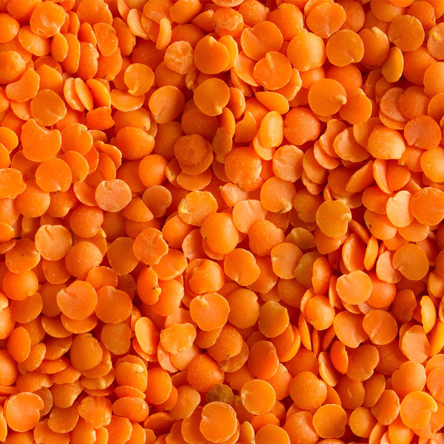 red lentils split